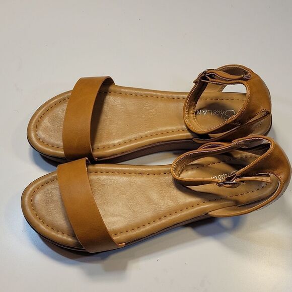 BRAND NEW HERSTYLE CARLI WOMEN"S OPEN TOE ANKLE STRAP PLASFORM LOW WEDGE - Picture 9 of 16